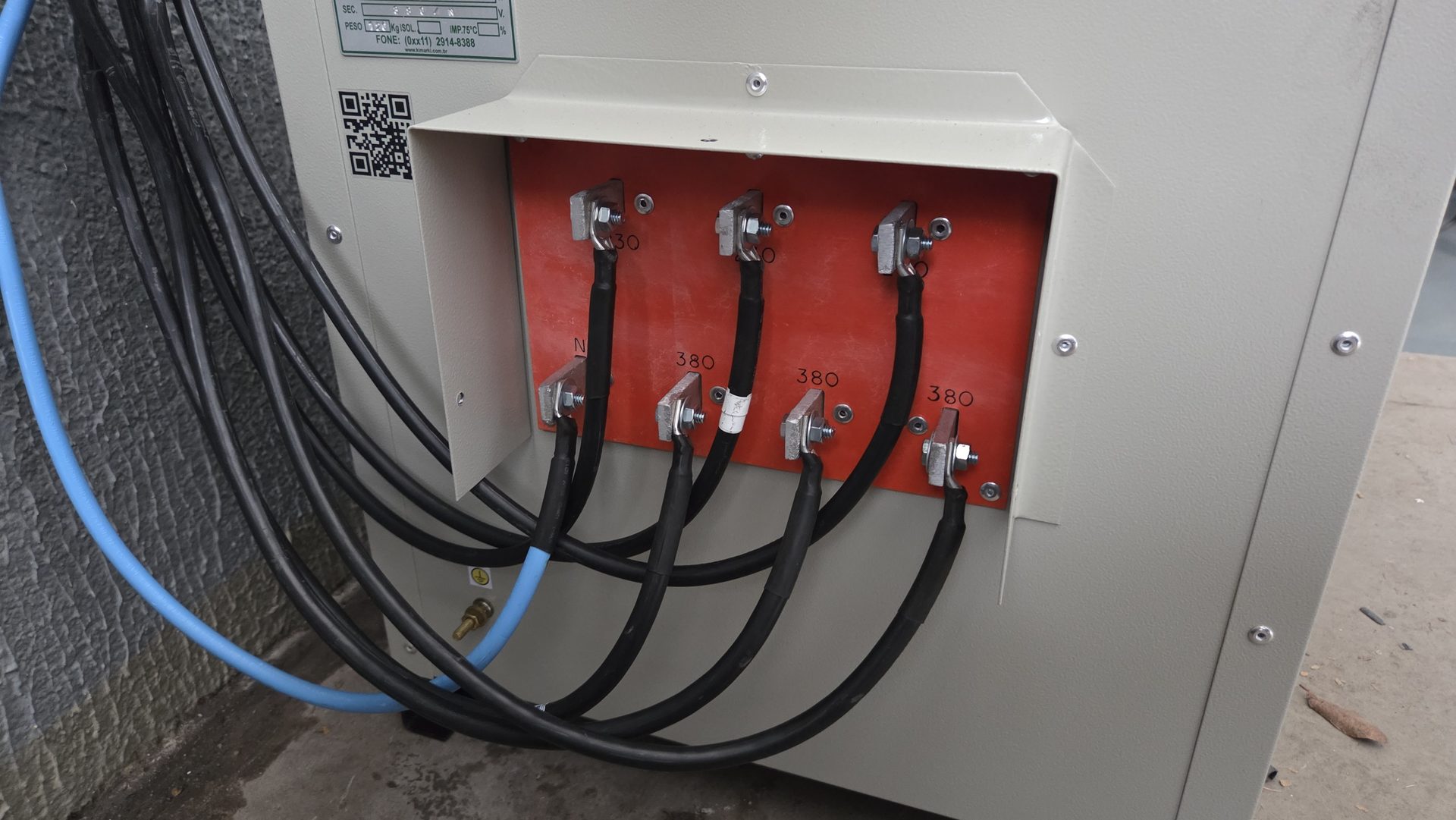 Transformador 380V industrial